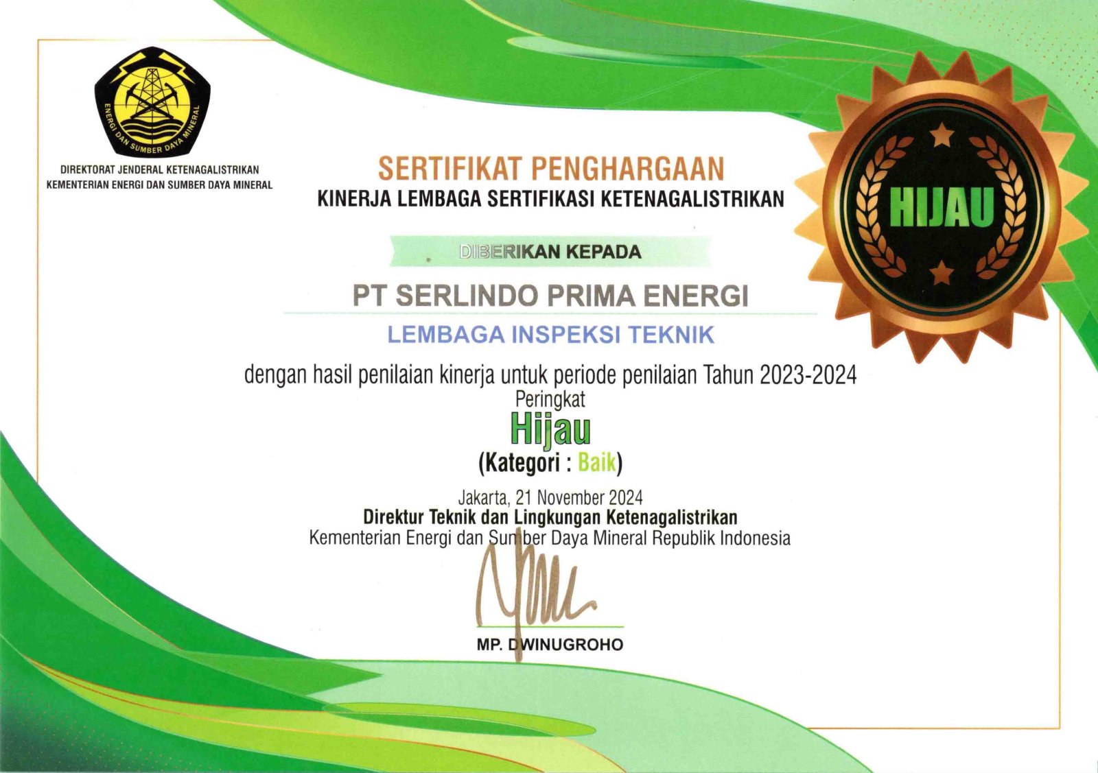 Penilaian Kinerja 2023-2024